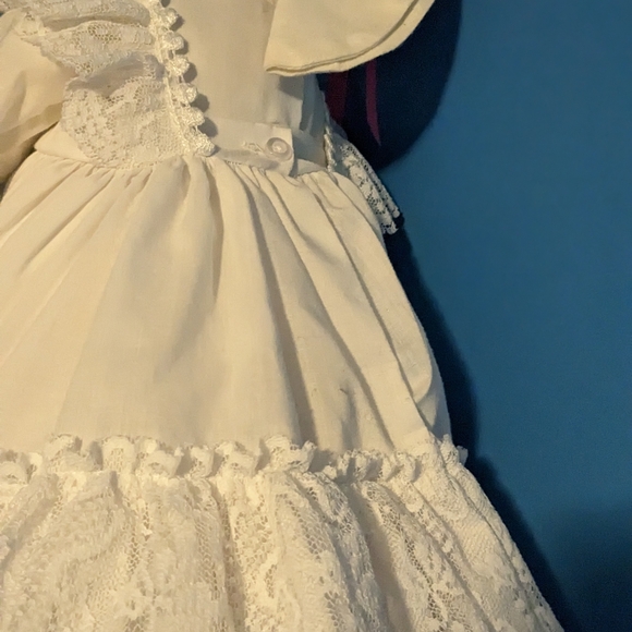 Rabbit vintage doll rabbit adorable with no face beautiful dress - Picture 8 of 10